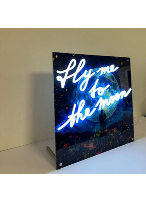 Elements Lighting MITF Message in the Frame - Fly me to the moon