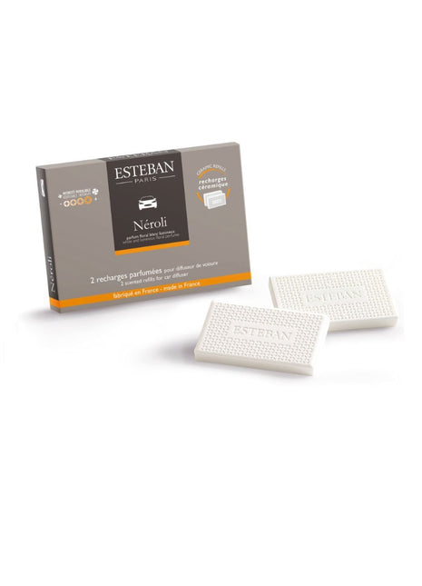 Ricarica profumata Teak & Tonka per diffusore auto, ceramica profumata Estéban Paris Parfums Ricarica profumata Teak & Tonka per diffusore auto, ceramica profumata Estéban Paris Parfums