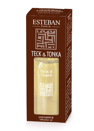 TET-003 Esteban Paris Classic Teck & Tonka Essentiele Geurolie - 15 ml