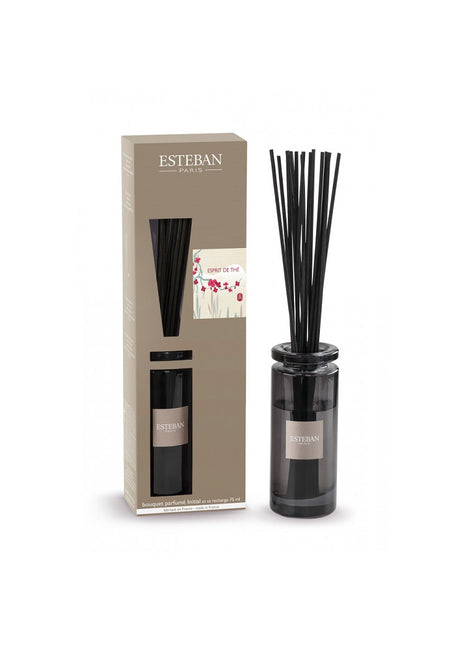 THE-081 Esteban Paris Classic initial geurstokjes Esprit de Thé 75ml