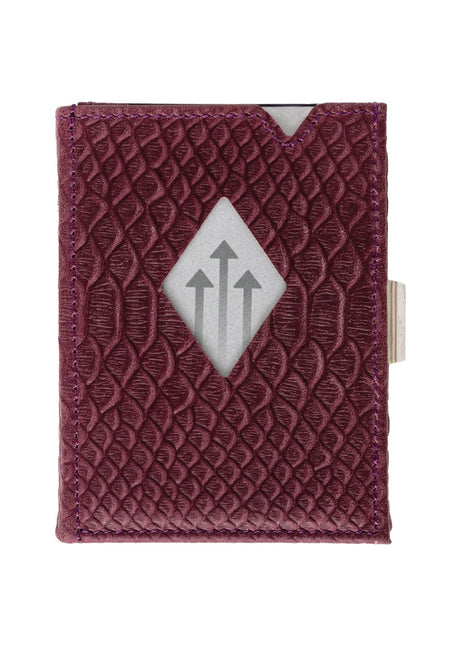 Exentri Wallet portemonnee pasjeshouder - paars cobra