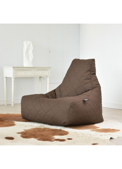 Extreme Lounging B-Bag zitzak quilted outdoor bruin