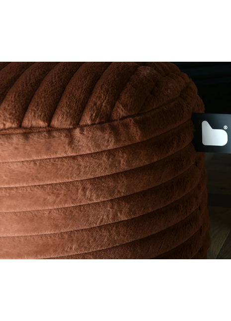 Extreme Lounging poef Cord B-Poufe amber