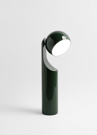 Fine Lumens Mono draadloze tafellamp forest green