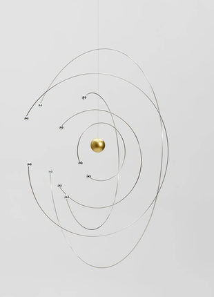 Flensted Mobiles - Niels Bohrs atoommodel mobiel