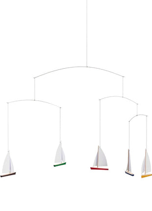 Flensted Mobiles - Dinghy Regatta 5 boten