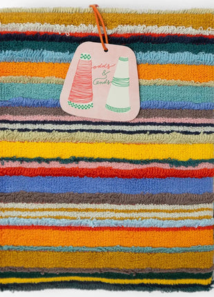 Odds & Ends badmat ribbons gekleurde strepen #113