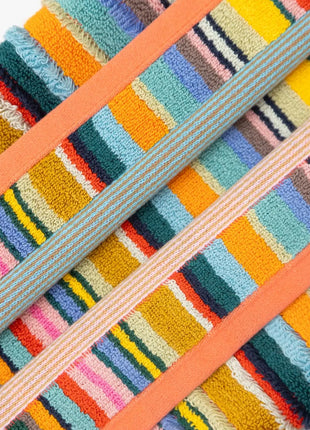 Odds & Ends badmat ribbons gekleurde strepen #113