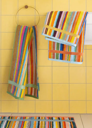 Odds & Ends badmat ribbons gekleurde strepen #113