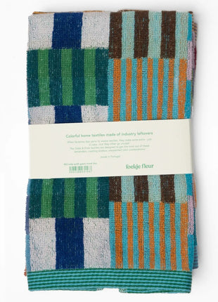 Foekjefleur Odds & Ends gastendoek Tulip Quilt 83# - 2 stuks