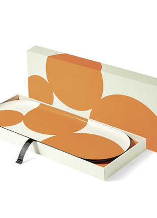 GD670 Gangzaï Design Astre Geometrica afgeronde tray 15x40 cm