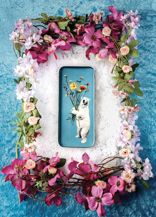 GD639 Gangzaï Design Ernest tray ijsbeer 12.5x28 cm