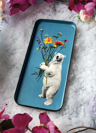 GD639 Gangzaï Design Ernest tray ijsbeer 12.5x28 cm
