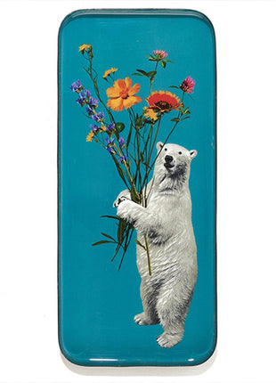 GD639 Gangzaï Design Ernest tray ijsbeer 12.5x28 cm