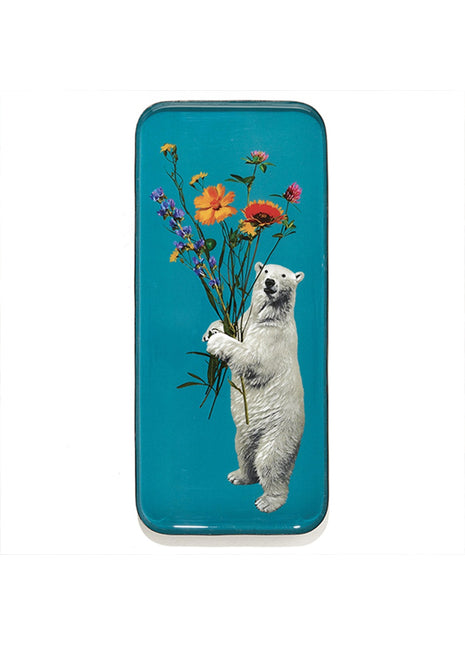 GD639 Gangzaï Design Ernest tray ijsbeer 12.5x28 cm