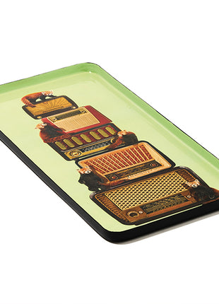 GD704 Gangzaï Design Jazzy tray rode panda 12.5x28 cm