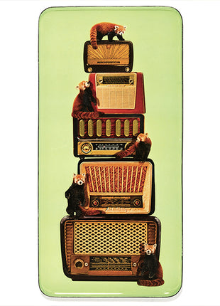 GD704 Gangzaï Design Jazzy tray rode panda 12.5x28 cm
