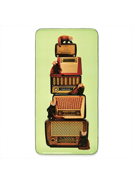 GD704 Gangzaï Design Jazzy tray rode panda 12.5x28 cm