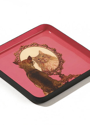 GD724 Gangzaï Design Kesta vierkante decoratieve tray 15x15 cm