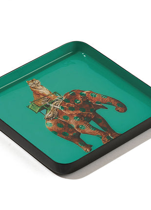 GD725 Gangzaï Design Raja vierkante decoratieve tray 15x15 cm