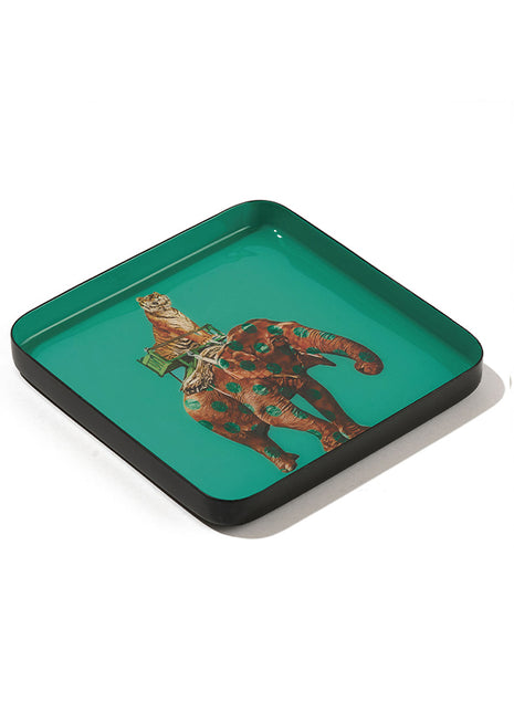 GD725 Gangzaï Design Raja vierkante decoratieve tray 15x15 cm