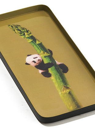 GD640 Gangzaï Design Sacha tray panda 12.5x28 cm