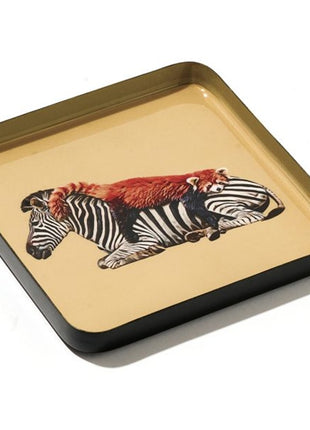 GD650 Gangzaï Design Siësta vierkante decoratieve tray 15x15 cm