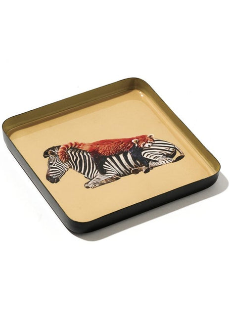 GD650 Gangzaï Design Siësta vierkante decoratieve tray 15x15 cm