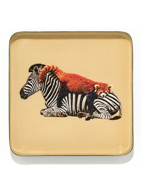 GD650 Gangzaï Design Siësta vierkante decoratieve tray 15x15 cm