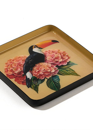 GD733 Gangzaï Design Tocotouc vierkante decoratieve tray 15x15 cm