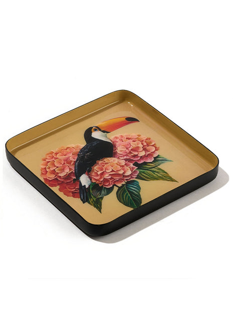 GD733 Gangzaï Design Tocotouc vierkante decoratieve tray 15x15 cm