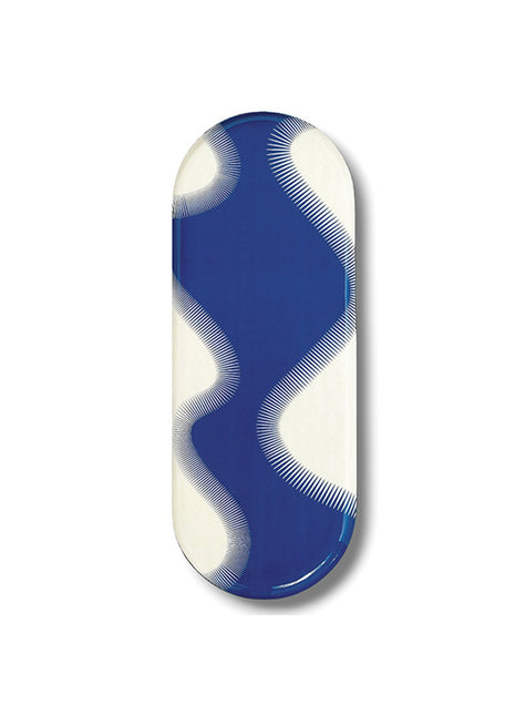 GD671 Gangzaï Design Wave Geometrica afgeronde tray 15x40 cm