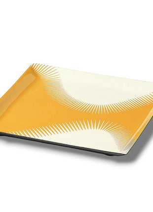 GD665 Gangzaï Design Wave Geometrica vierkante schaal / tray 15x15 cm