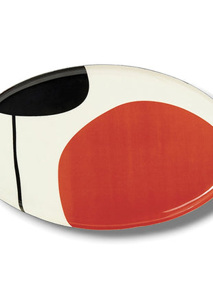 GD669 Gangzaï Design Zen Geometrica ovale schaal 18x30 cm