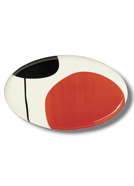 GD669 Gangzaï Design Zen Geometrica ovale schaal 18x30 cm
