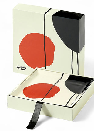 GD666 Gangzaï Design Zen Geometrica vierkante schaal 15cm