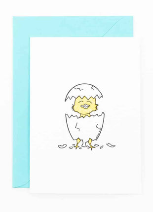 Geboortekaart - Newborn Chick