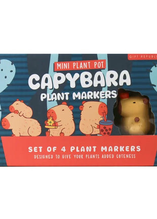 110044 Gift Republic Plant Markers - Capybara