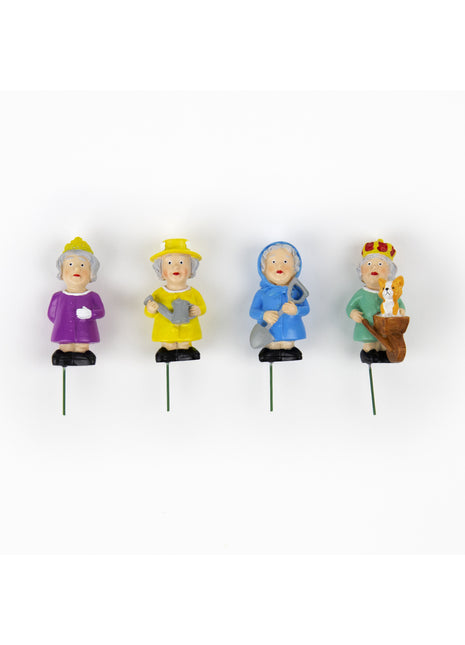 452133 Gift Republic Plant Markers - Royal Gardeners