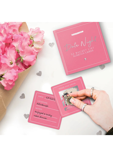 Gift Republic Kraskaarten - Date Night bucket list