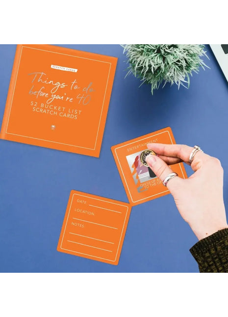 Gift Republic Kraskaarten - Things to do before you're 40