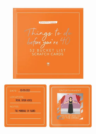 Gift Republic Kraskaarten - Things to do before you're 40