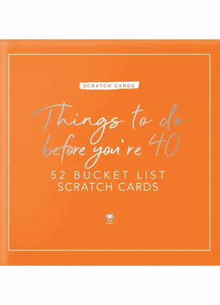 Gift Republic Kraskaarten - Things to do before you're 40