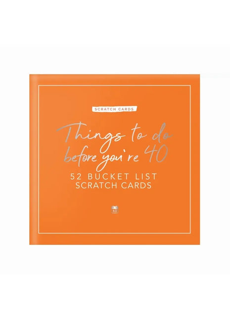 Gift Republic Kraskaarten - Things to do before you're 40