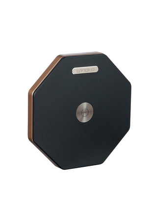 G036BK - Gingko Twist Hexagon vouw Lamp zwart