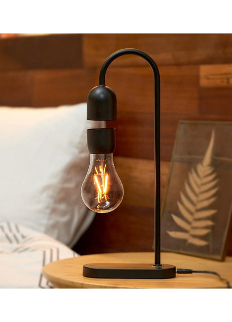 G029BK Gingko Design Evaro Lightbulb zwevende lamp - zwart