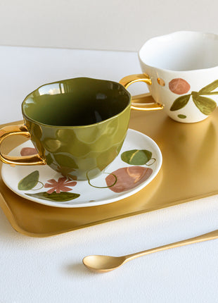 105681 Good Morning bord / plate expressive 17 cm