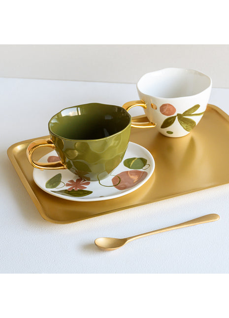 105681 Good Morning bord / plate expressive 17 cm