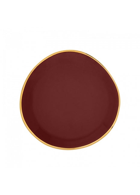 108204  Good Morning bord / plate small spiced apple 9 cm