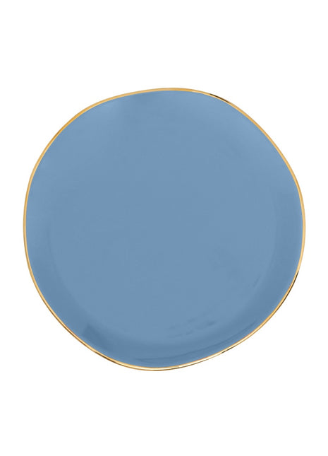 107917 Good Morning bordje gouden rand pacific 17cm